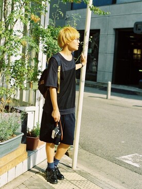 アオキユウタさん(メンズ・174cm)の夏コーディネート