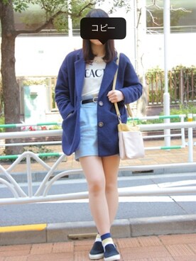 ▷友貴さん（レディース・164cm）の春コーディネート