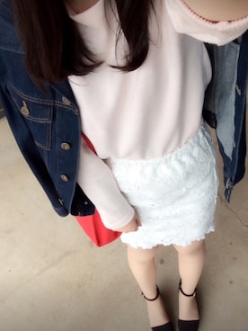 ▷友貴さん（レディース・164cm）の春コーディネート