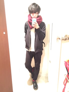 Ryuさん（メンズ・172cm）の冬コーディネート