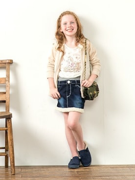 「disney」｜Right-on KID'Sさん（キッズ・120cm）の秋コーディネート