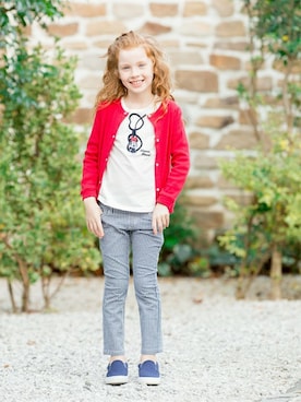 「アイテム（カーディガン/ボレロ）」を使った、Right-on KID'Sさん（キッズ・120cm）の冬コーディネート