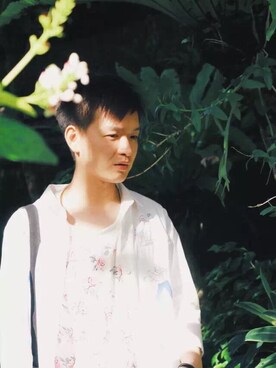 「takasyaのアイテム（シャツ/ブラウス、ホワイト系）」を使った、ring9504さん（メンズ）の秋コーディネート