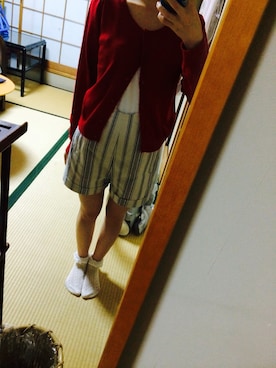 「dazzlin（ダズリン）のアイテム（サロペット/オーバーオール）」を使った、Mayuさん（レディース・153cm）の夏コーディネート