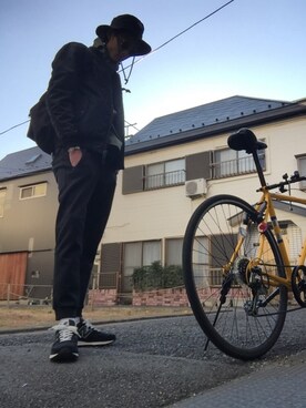 将軍さん（メンズ・188cm）の冬コーディネート