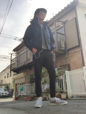 将軍さん（メンズ・188cm）の冬コーディネート