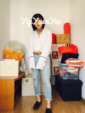 「long sleeve」｜kxxxxxさん（レディース・162cm）の秋コーディネート