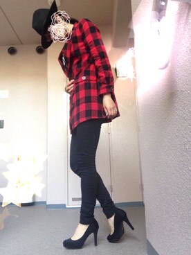 「Decious（ディシャス）のアイテム」を使った、LLさん（レディース・162cm）の秋コーディネート