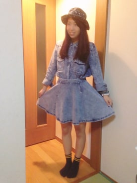 美聖さん（レディース・161cm）の夏コーディネート