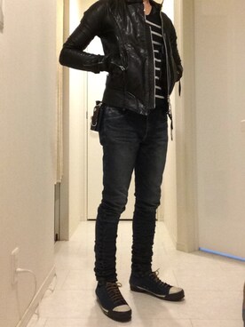 roaさん(メンズ・172cm)の春コーディネート