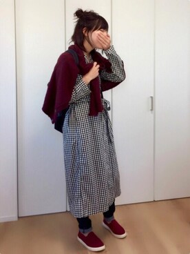 ます。さん（レディース・164cm）の秋コーディネート