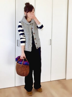 ます。さん（レディース・164cm）の秋コーディネート