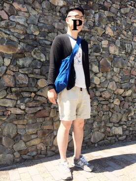 ぺっちさん（メンズ・173cm）の春コーディネート