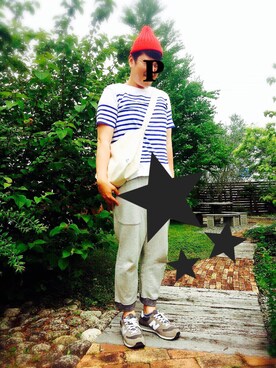 ぺっちさん(メンズ・173cm)の夏コーディネート