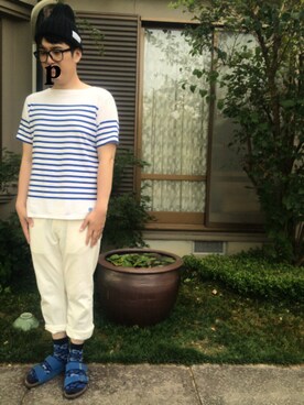 ぺっちさん（メンズ・173cm）の夏コーディネート