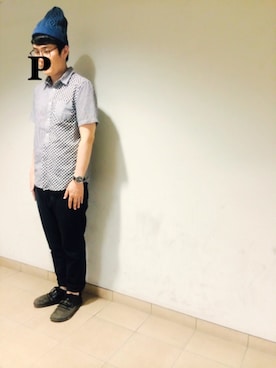 ぺっちさん（メンズ・173cm）の夏コーディネート