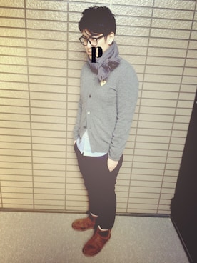 ぺっちさん（メンズ・173cm）の冬コーディネート