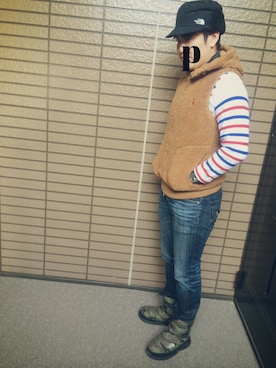 ぺっちさん(メンズ・173cm)の冬コーディネート