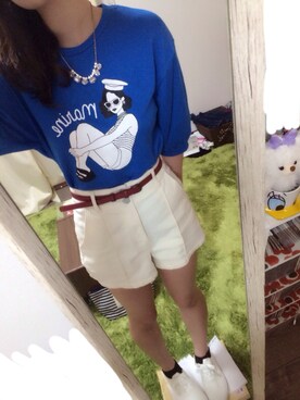    a-saさん（レディース・160cm）の夏コーディネート