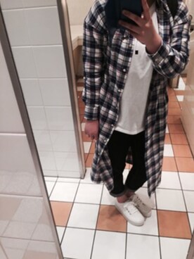 「アイテム（シャツワンピース）」を使った、sayakaさん（レディース・156cm・20代）の春コーディネート