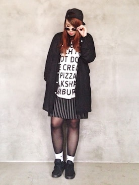 しえる。さん（レディース・165cm）の夏コーディネート