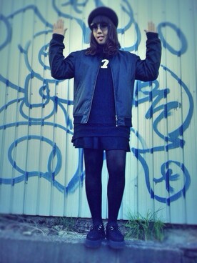 しえる。さん（レディース・165cm）の秋コーディネート