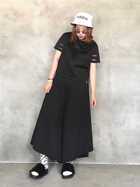 しえる。さん（レディース・165cm）の夏コーディネート