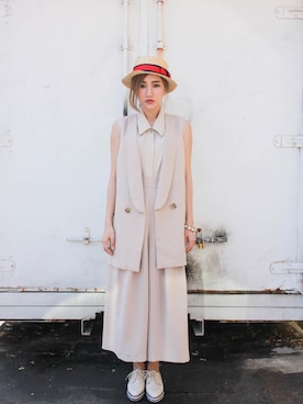 張樹樹さんのコーディネート