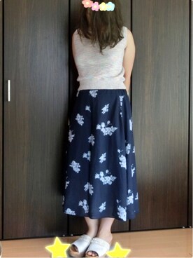 「ドラフトDAZ」｜みーちゃんさん（レディース・152cm）の夏コーディネート