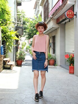 施普霓さんのコーディネート