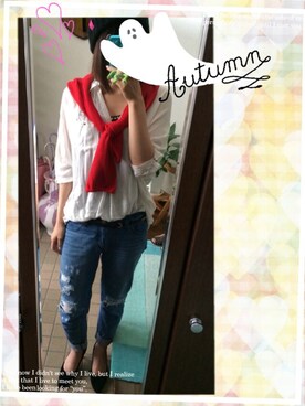 Oshizさん（レディース・166cm）の秋コーディネート