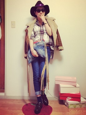 millitaさん（レディース・159cm）の秋コーディネート