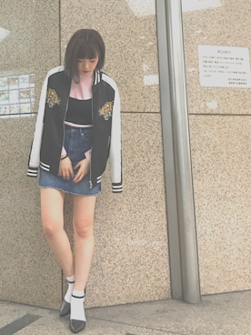 「one way（ワンウェイ）のアイテム（シューズ）」を使った、에리나   (Erina)さん（レディース・161cm）の春コーディネート