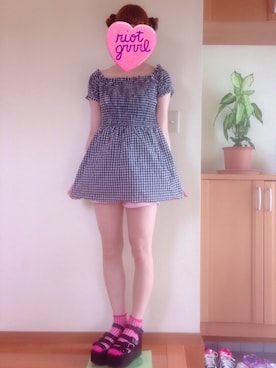 み🌹さん（レディース・161cm）の夏コーディネート