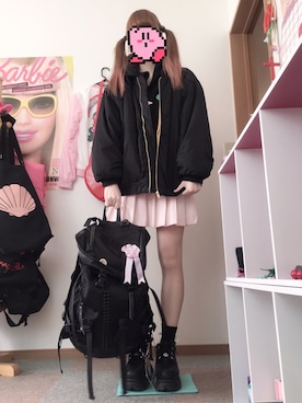 「FIG&VIPER（フィグアンドバイパー）のアイテム（ダウンジャケット/コート）」を使った、み🌹さん（レディース・161cm）の秋コーディネート