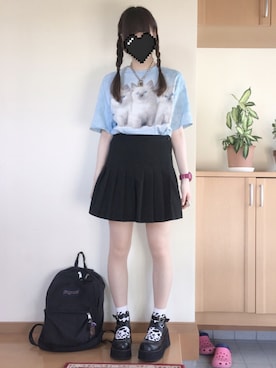 「原宿」｜「アイテム（パンプス）」を使った、み🌹さん（レディース・161cm）の秋コーディネート