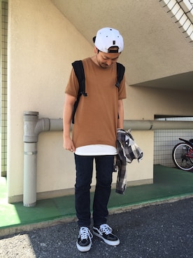 がっさん★さん（メンズ・173cm）の夏コーディネート