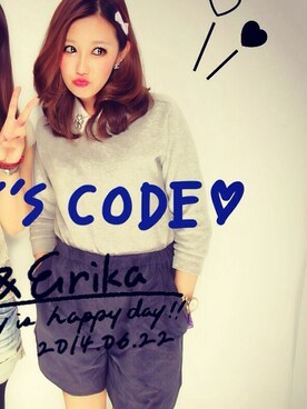 徳永恵里香さん（レディース・160cm）の夏コーディネート