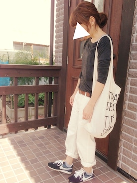 sanさん（レディース・159cm）の秋コーディネート