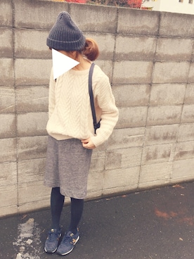 sanさん（レディース・159cm）の秋コーディネート