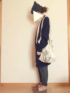「アイテム（スマホグッズ）」を使った、sanさん（レディース・159cm）の冬コーディネート