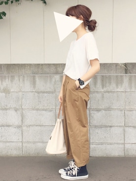 sanさん（レディース・159cm）の夏コーディネート