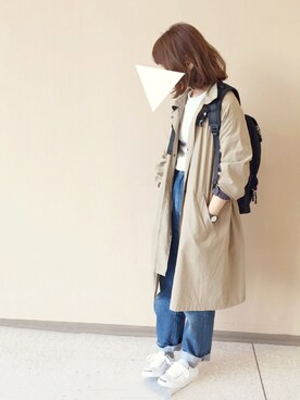 「STUDIOUS（ステュディオス）のアイテム（腕時計）」を使った、sanさん（レディース・159cm）の秋コーディネート