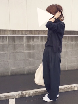 「STUDIOUS（ステュディオス）のアイテム（腕時計）」を使った、sanさん（レディース・159cm）の秋コーディネート