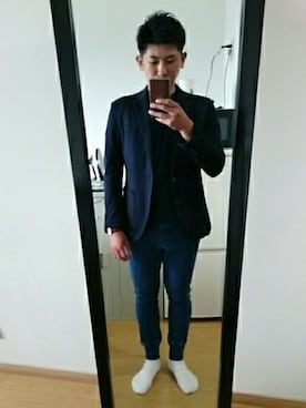 u_sukeさん（メンズ・165cm）の春コーディネート