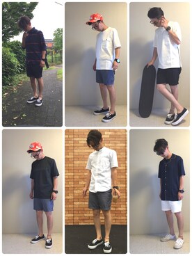 🇧🇷TIAGO🇯🇵さん（メンズ・165cm）の夏コーディネート