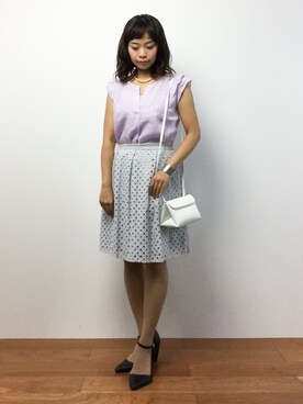 ゆか☺︎さん（レディース・154cm）の夏コーディネート