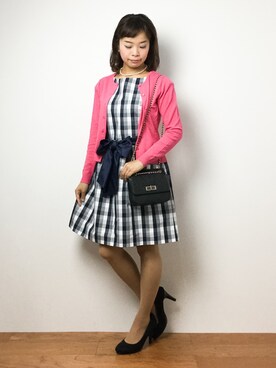 「WILLSELECTION（ウィルセレクション）のアイテム」を使った、ゆか☺︎さん（レディース・154cm）の夏コーディネート