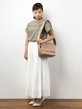 ゆか☺︎さん（レディース・154cm）の夏コーディネート