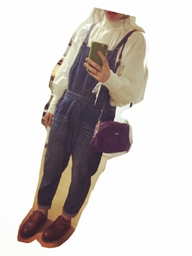 「ancheri（アンシェリ）のアイテム」を使った、こなかさん（レディース・162cm）の秋コーディネート